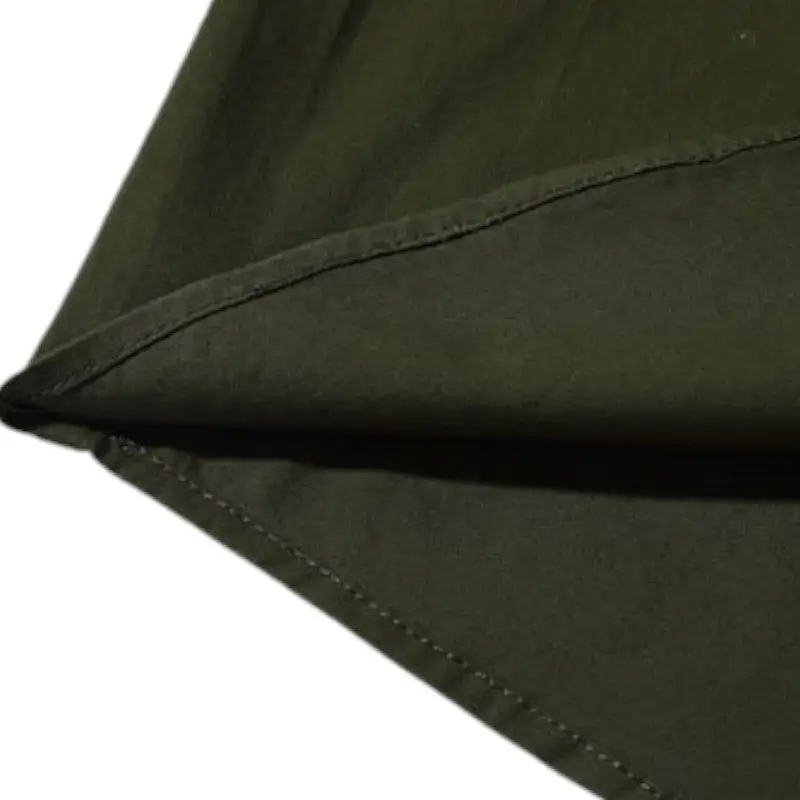 Noir chemise à manches – Image 8